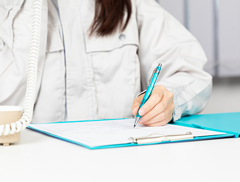 「症状ヒアリング」のイメージ