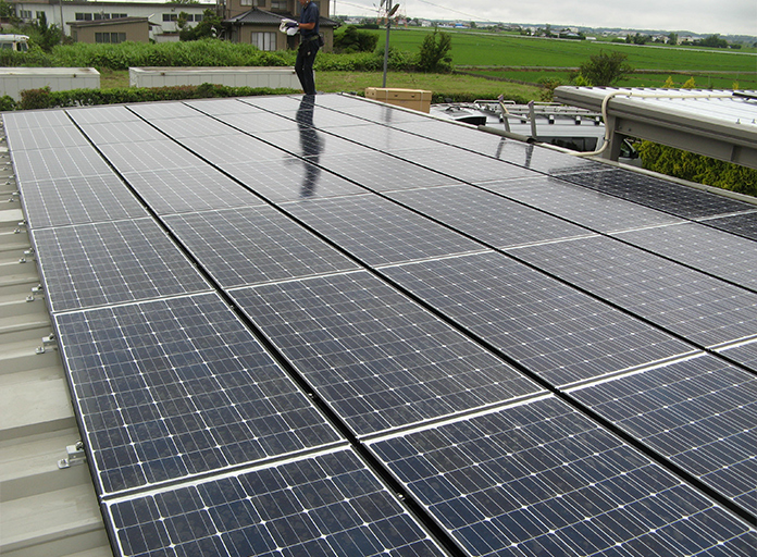 ソーラーパネル点検イメージ画像