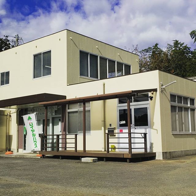 デッキ完成！格好良くなりました〜