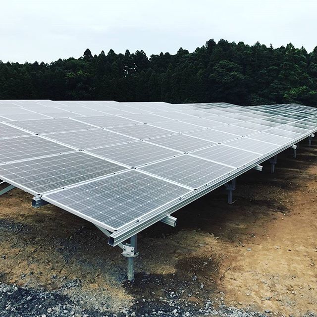 太陽光発電です！