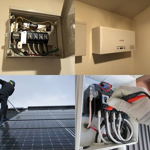 本日は土浦市まで5年点検と阿見町へパワコンの交換へ行ってきました。