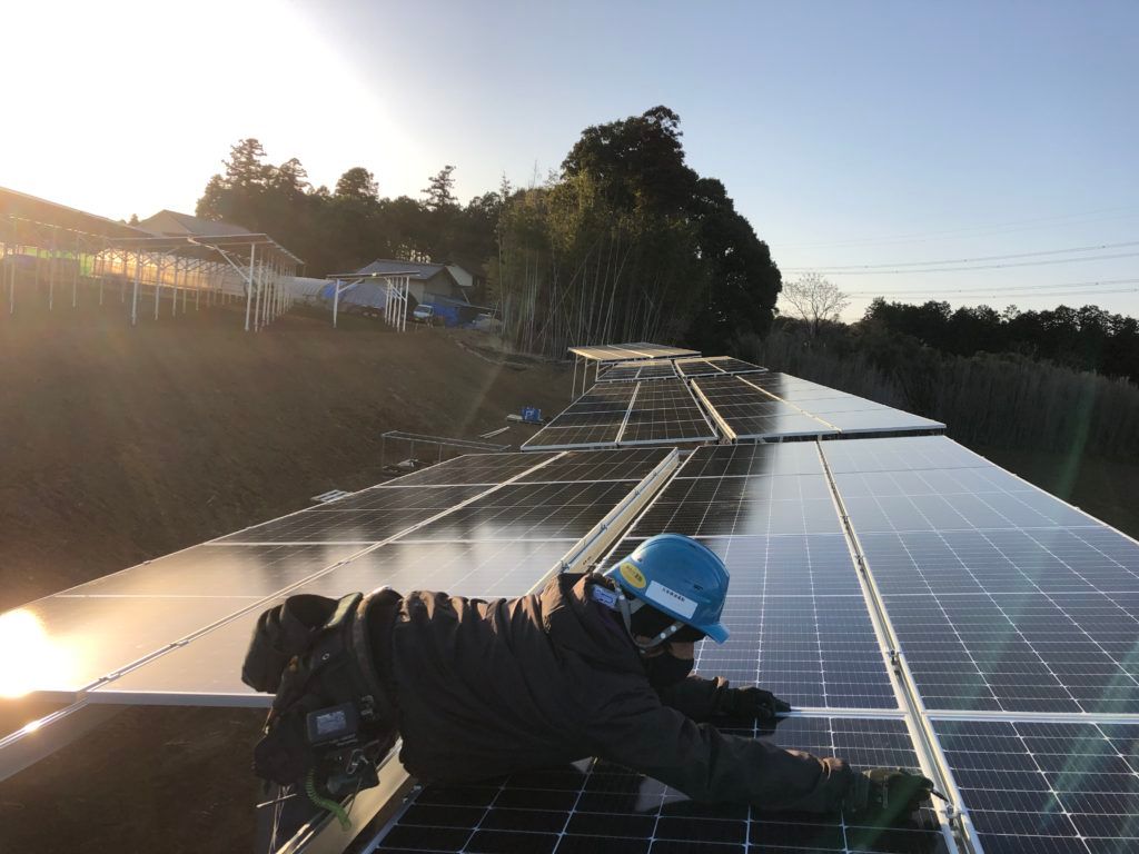 阿見町　蓄電池　太陽光発電　自社施工　茨城県の太陽光発電・蓄電池はアミカブルサービスにお任せください！！
