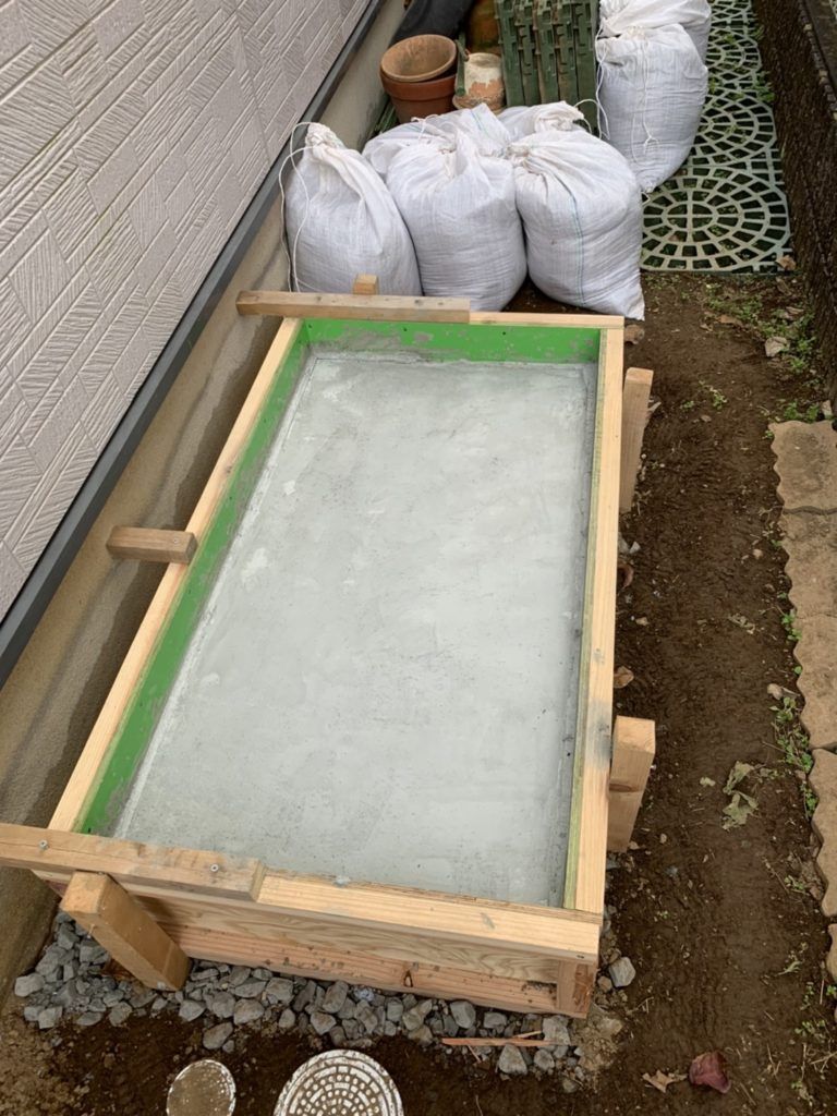 阿見町　蓄電池　太陽光発電　自社施工　蓄電池設置の準備、順調です！